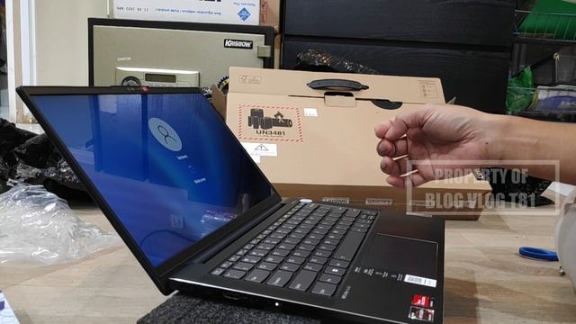 UNBOXING LAPTOP LENOVO IDEAPAD SLIM 5 RYZEN 7 !!!!!