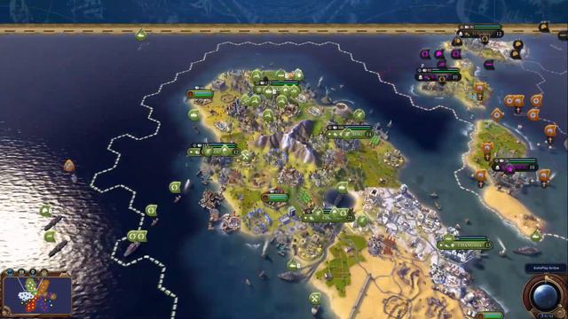 Civ 6 AI ONLY (Snowflake) - Heat #7 Part 2 смотреть онлайн