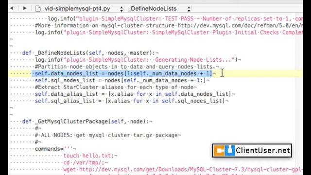 Tutorial: How to write a StarCluster plugin , a MySQL cluster example . смотреть онлайн