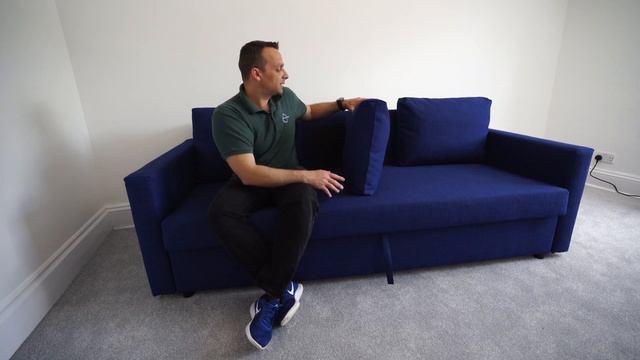 Ikea FRIHETEN 3 seat sofa bed Review смотреть онлайн