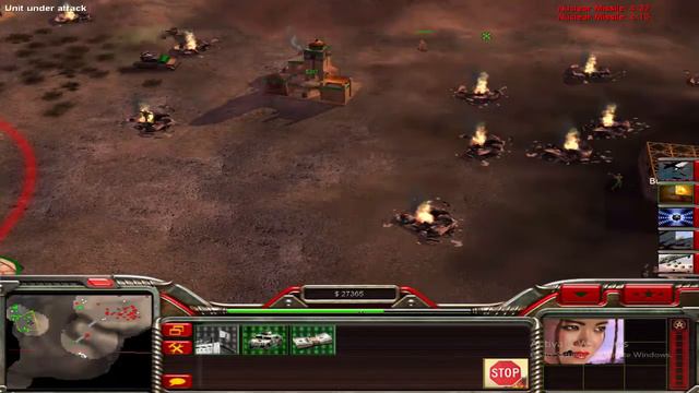 Command & Conquer - Generals Game-play (CUSTOM MISSION - CHINA : The Xin Jiang Lifeline) смотреть онлайн