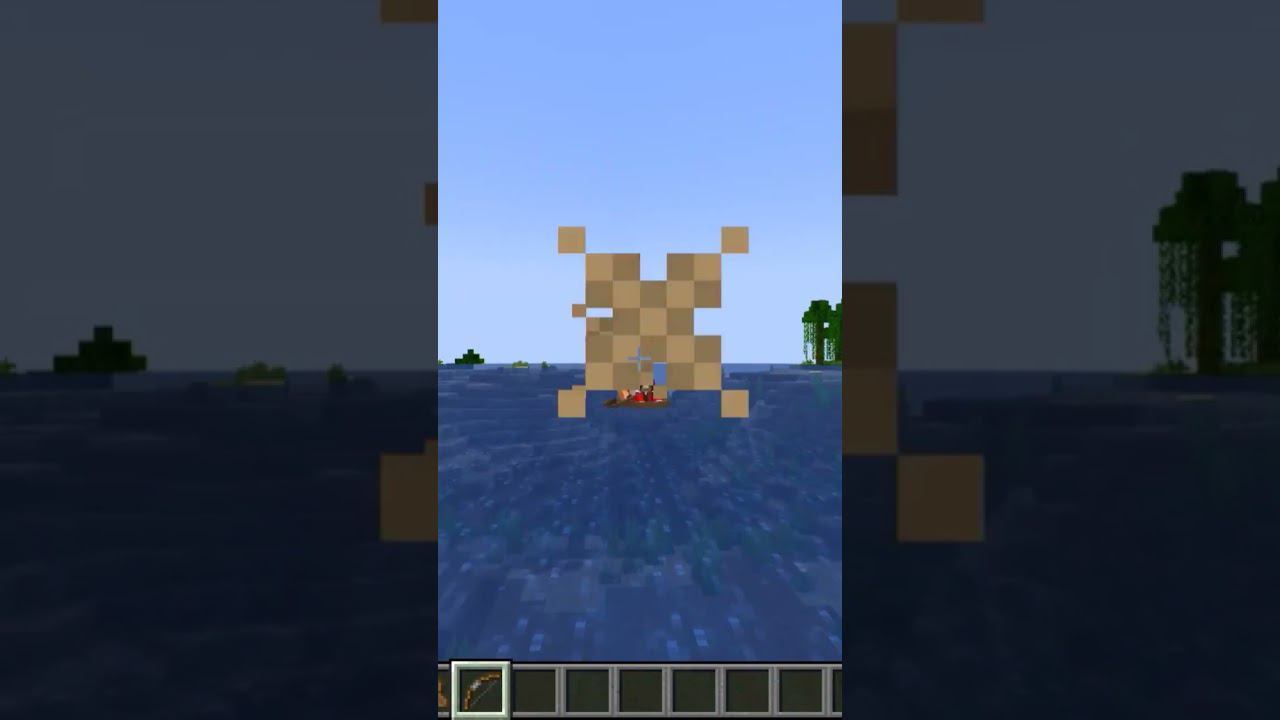 #minecraft стрела не наносит урон когда вы в лодке #миф #shorts смотреть онлайн