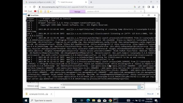 SonarQube configure on windows | Error of Java & Already port bind - easy steps смотреть онлайн
