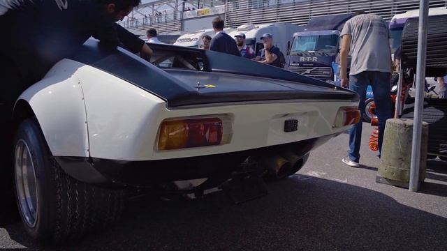 De Tomaso Pantera engine sound смотреть онлайн
