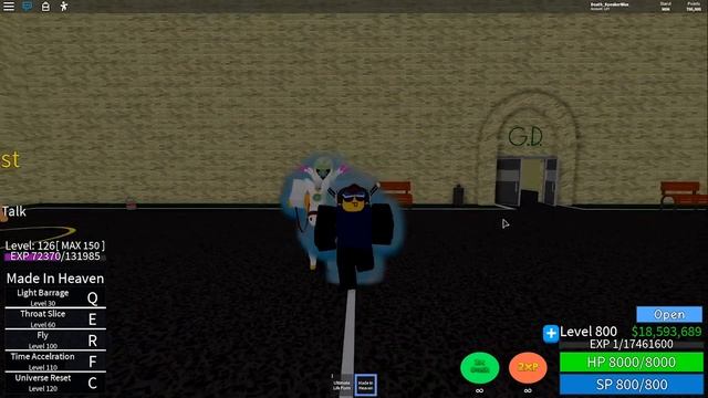 Jojoblox MIH Full Showcase | Made In Heaven Showcase | Roblox смотреть онлайн