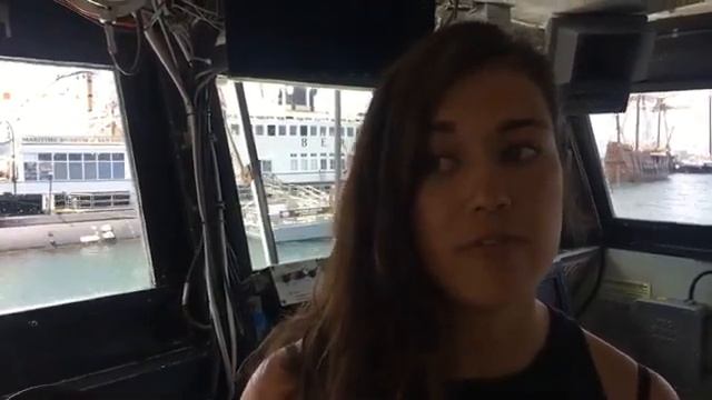 An Onboard Tour with Meg Hein of the Sea Shepherd Conservation Society! смотреть онлайн