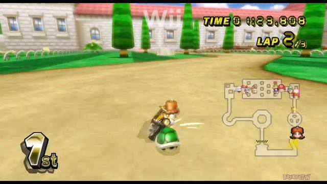 Peach Gardens - Mario Kart DS vs. Mario Kart Wii vs. Mario Kart 8 Deluxe (Nintendo Switch) смотреть онлайн