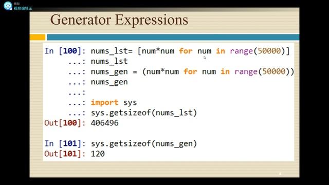 430 Python中生成器的概念 （generator） смотреть онлайн