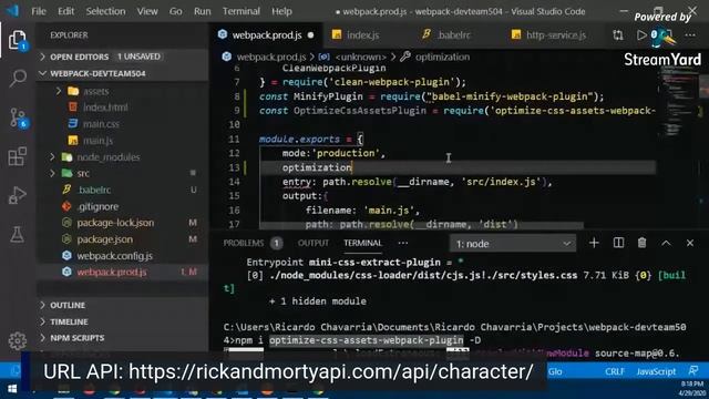 Workshop: Volando con Webpack смотреть онлайн