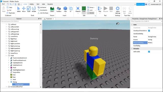 How to make Dialog in Roblox Studio! [TUTORIAL] смотреть онлайн
