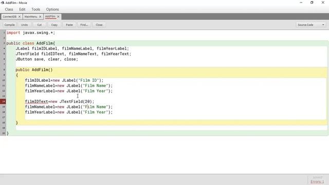 PART 4 - CREATING A JAVA GUI WITH ACTION LISTENER FOR OUR CRUD APPLICATION. смотреть онлайн