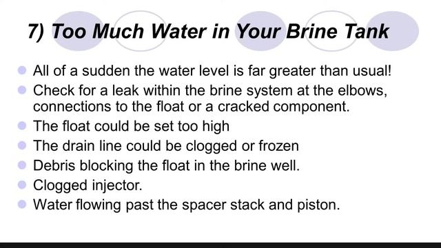 Step by Step WATER SOFTENER TROUBLESHOOTING смотреть онлайн