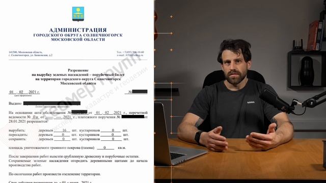 Порубочный билет и подеревная съемка | Срубил дерево - получил штраф // Геомер групп