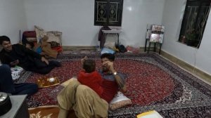 Documentary about nomadic life and building a staircase with the help of Asghar and eating dinner