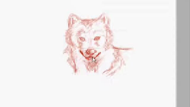 Wolf sketch speed paint смотреть онлайн