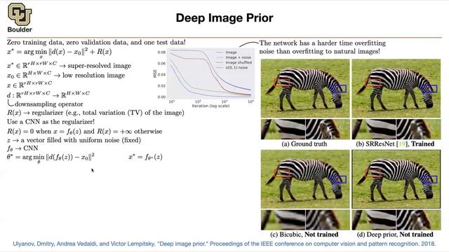 Deep Image Prior | Lecture 30 (Part 1) | Applied Deep Learning (Supplementary) смотреть онлайн