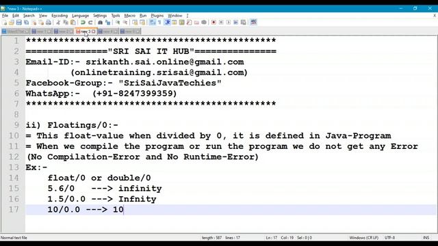 57. Division by ZERO in Java Program || Integer Division by Zero || Floating Number division by Zer смотреть онлайн