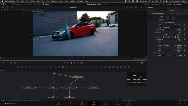 The Most Satisfying Color Change Effect Ever In Davinci Resolve смотреть онлайн