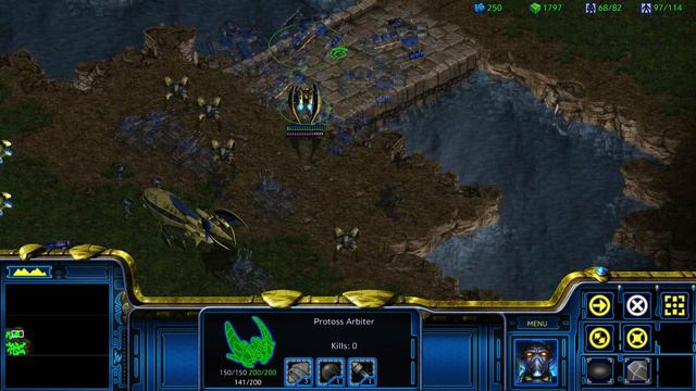 StarCraft - Remastered:Enslavers Mission 3/B (Walkthrough/No commentary) смотреть онлайн