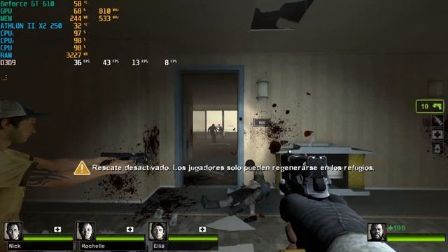 Left 4 Dead 2, Nvidia GT 610 1 GB, Amd Athlon II X2 250 3 Ghz, 8 gb de ram, compu vieja 2022 смотреть онлайн