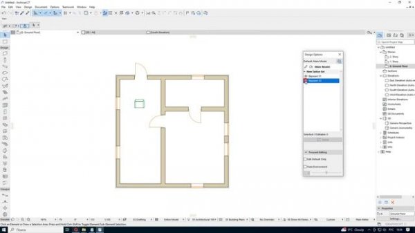 ARCHICAD 27 Design Options Вариантное проектирование