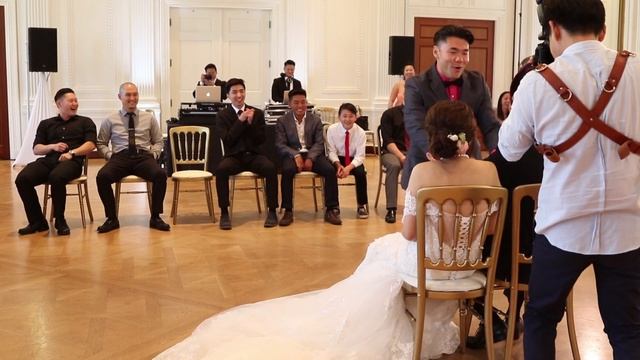 Wincy and Daniel Wedding - "Show Me" Game смотреть онлайн