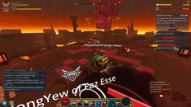 Turkeys attack, Trove quiz winners - Let’s play Trove #18 смотреть онлайн