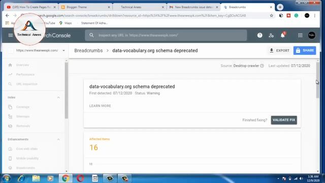 How to Fix data vocabulary.org schema deprecated error in blogger (UrduHindi) Technical Anees смотреть онлайн