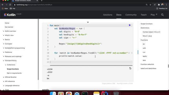 33-Scope functions run, apply, also in Kotlin смотреть онлайн