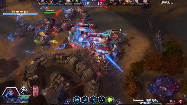 "тут должен быть кликбайт" WIndyHead | Heroes of the storm ^_^ смотреть онлайн