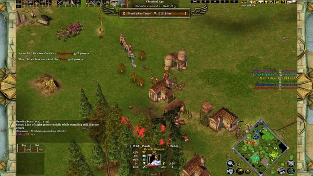 AoMT Hybrid CC, R1 - WKT vs. CISE, Game 2 - Age of Mythology: The Titans Hybrid Clan Cup смотреть онлайн