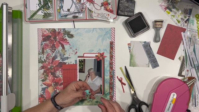 Scrapbooking Process Video: Wish You Were Here (14 Days Of Christmas)