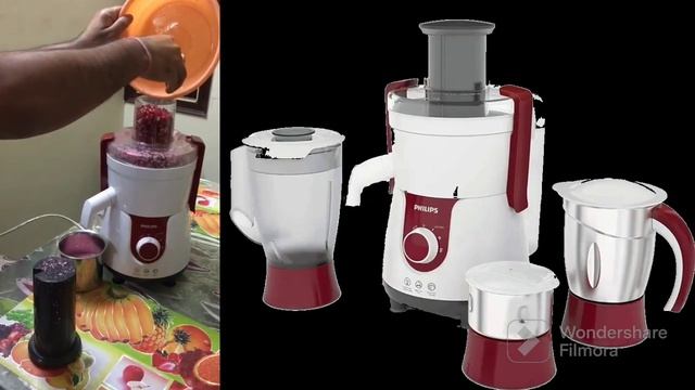 Philips Juicer Mixer смотреть онлайн