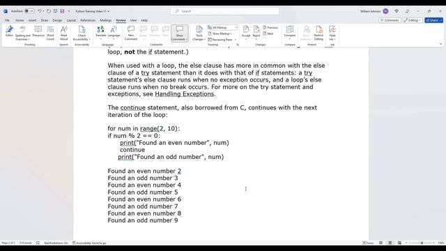 Python TV11 Break statements смотреть онлайн