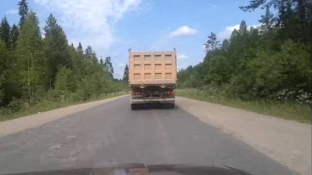 Дорога в г. Мирный (Космодром "Плесецк") - экзамен на выживание смотреть онлайн