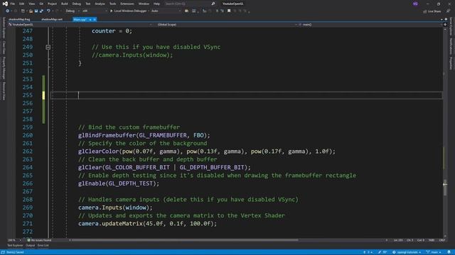 OpenGL Tutorial 25 - Shadow Maps (Directional Lights) смотреть онлайн