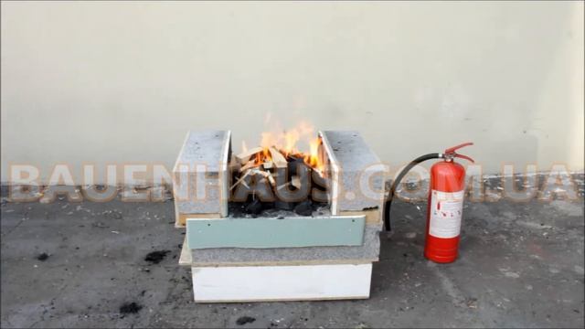 .. пожар в канадском доме.