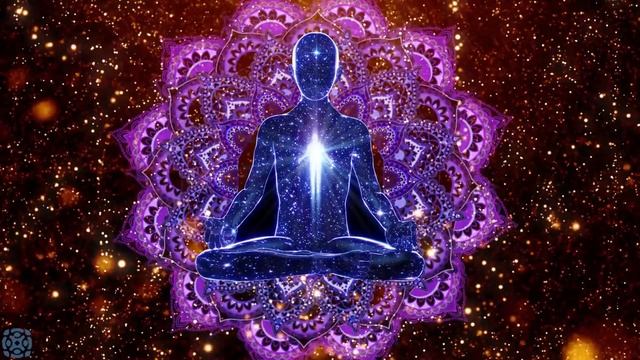 888 Hz + 555 Hz, POWERFUL!!!  Golden Aura Abundance Gate Chakra Healing Music