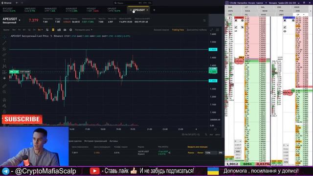СТОП ЛОСС ДЛЯ СЛАБАКОВ СКАЛЬПИНГ | СКАЛЬПИНГ ОНЛАЙН | CryptoMafia смотреть онлайн