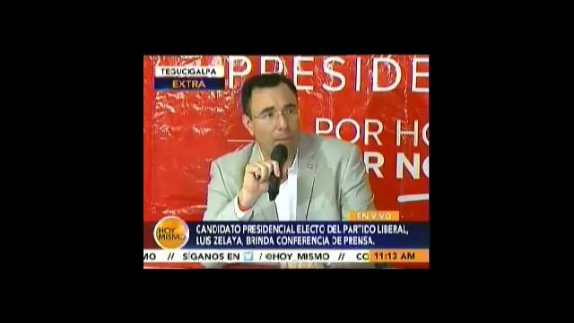 Luis Zelaya candidato presidencial del PL, dice estar seguro de dar su vida por Honduras смотреть онлайн