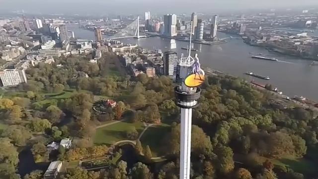 Pays-Bas vue du ciel | La Haye, Rotterdam, ville d'Amsterdam | Vidéo 4k | Vacances en Pays-Bas смотреть онлайн
