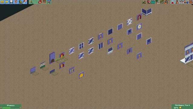 Git Gud at OpenRCT2 #20: Layering your walls (And making nicer buildings) смотреть онлайн