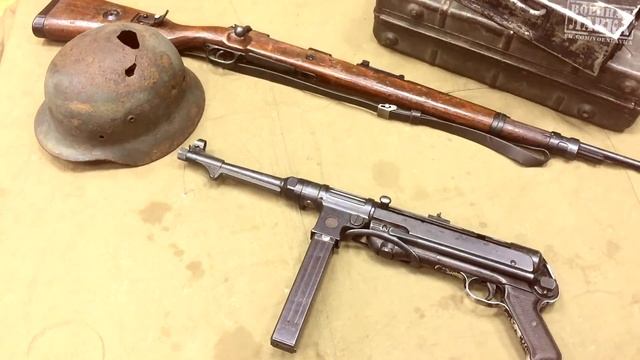 Пистолет-пулемёт MP-38. Обзор макета смотреть онлайн