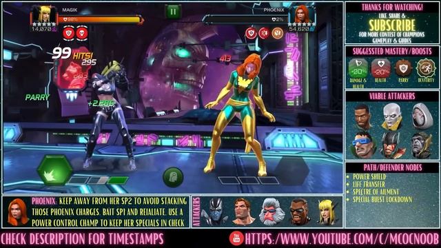 MCOC: Act 7.2.2 - Easy Path for Completion - (Book 2, Act 1.2) - Tips/Guides - No Revives смотреть онлайн