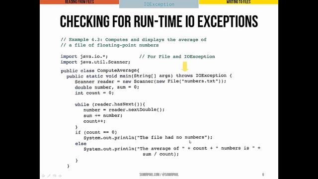 Loops and Text Files in Java смотреть онлайн