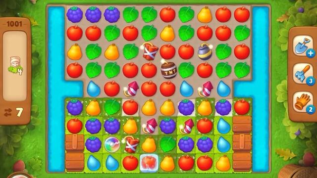 Gardenscapes Level 1001.. Rainbow Blast Swap смотреть онлайн