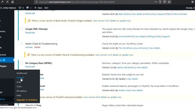 Cara install dan setting Wordfence Security WordPress смотреть онлайн