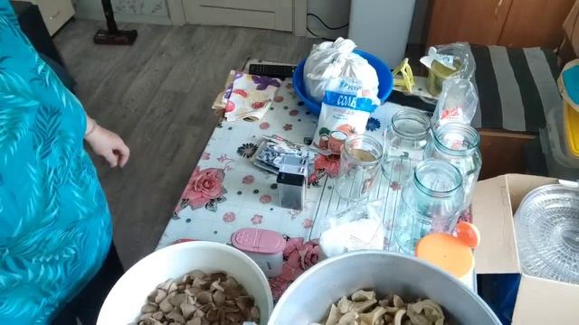Сушу белые,Мариную остальные.Рецепт в описании. смотреть онлайн