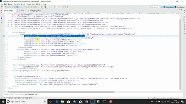Ssl secured activemq communication with mule ESB смотреть онлайн