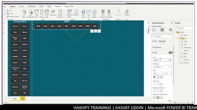 CRYPTO CURRENCY ANALYSIS DASHBOARD In POWER BI - END TO END PROJECT in 35min - HASHIFY TRAININGS смотреть онлайн